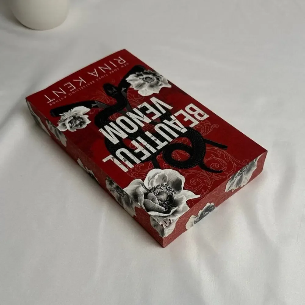 Beautiful Venom Rina Kent Target Exclusive Sprayed Edges Paperback Romance